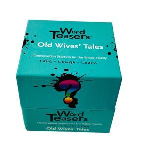 Word Teasers Old Wives Tales Family Conversation Starters 2013 Party Game